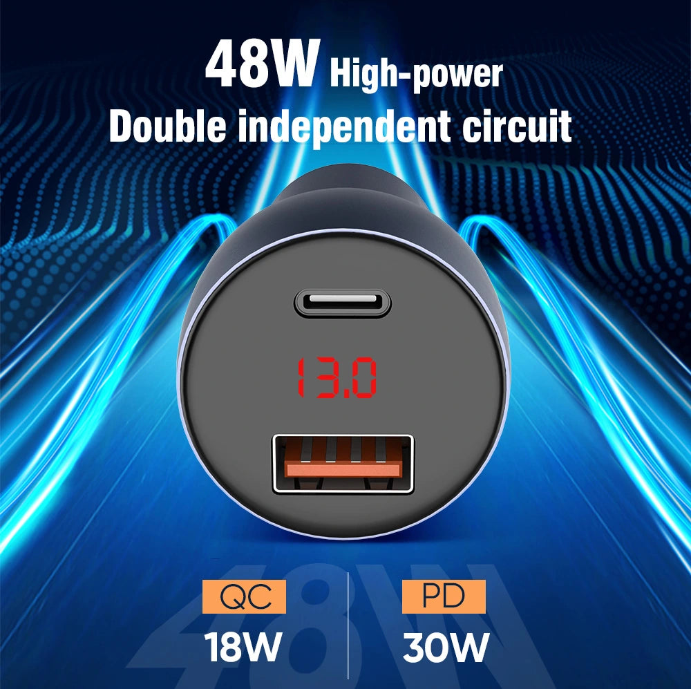 ICE Car Charger 48W
