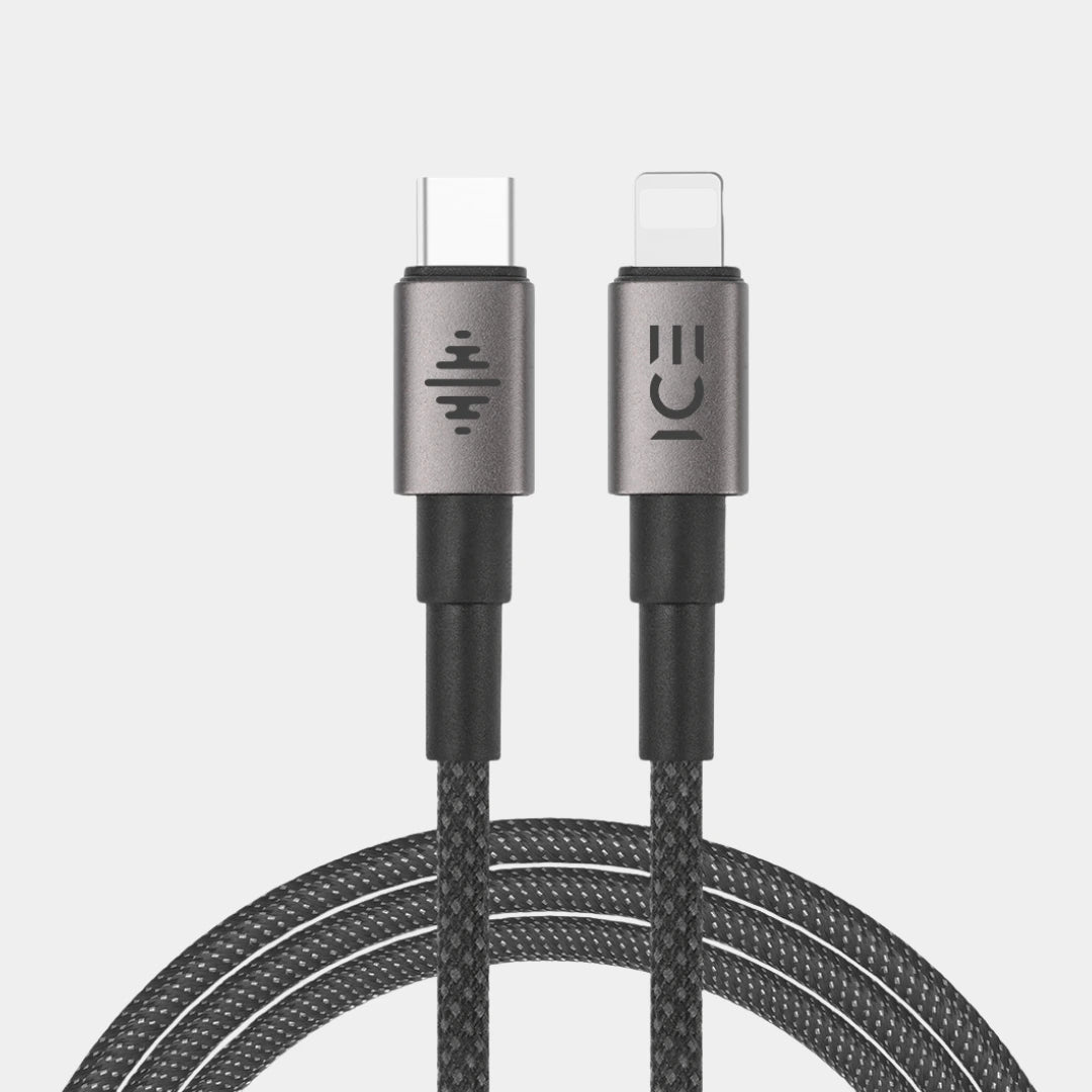 ICE Type C to Lightning Black