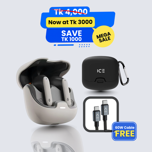 Prime Pro Gray + Cover + FREE Type-C Cable