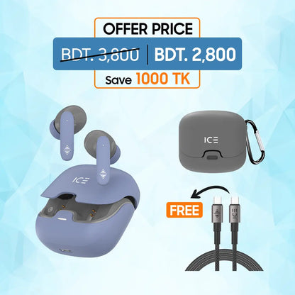 Prime Pro Lavender + Cover + FREE Type-C Cable
