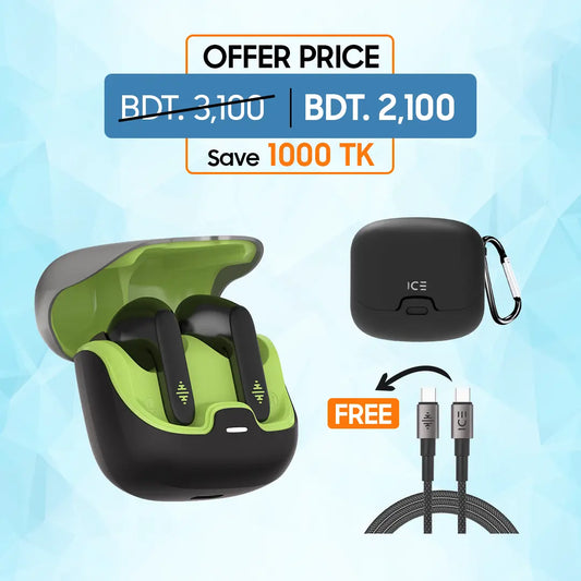 Prime Jungle Black + Cover + FREE Type-C Cable