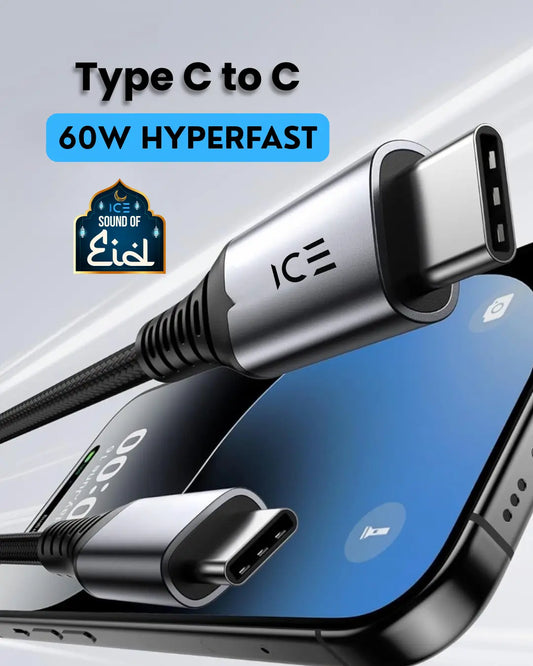 ICE Type C to Type C Black